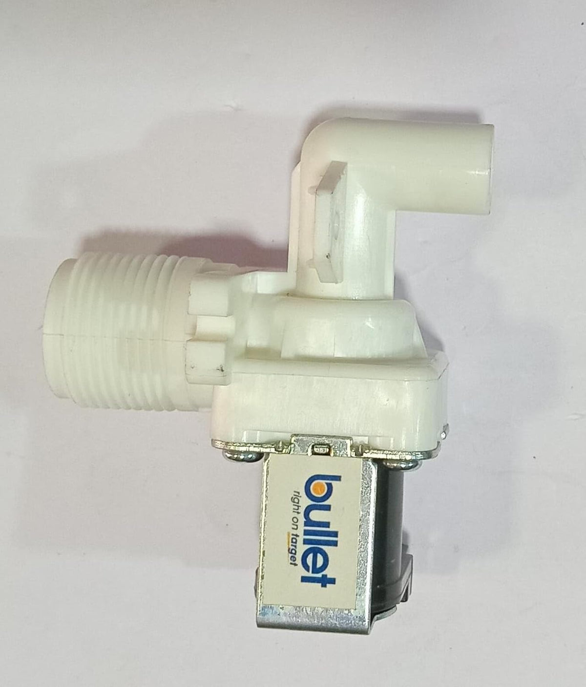 BUY SPARES Single Inlet Valve for B.o.s.c.h Top Load Washing Machine, 220-230 Volt, White, with Built-in Mesh Filter BS1328