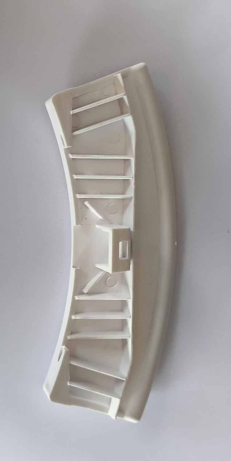 BUY SPARES Washing Machine Door Handle White Compatible with I.F.B Front Load Washing Machines | 18.5 cm Replacement Door Handle | Compatible with Elena & NestGen Models BS1277