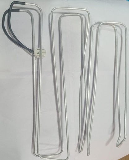 BUY SPARES Refrigerator Evaporator Heater, Aluminium, 15 Inch, Compatible with W.h.i.r.l.p.o.o.l Refrigerator BS1423