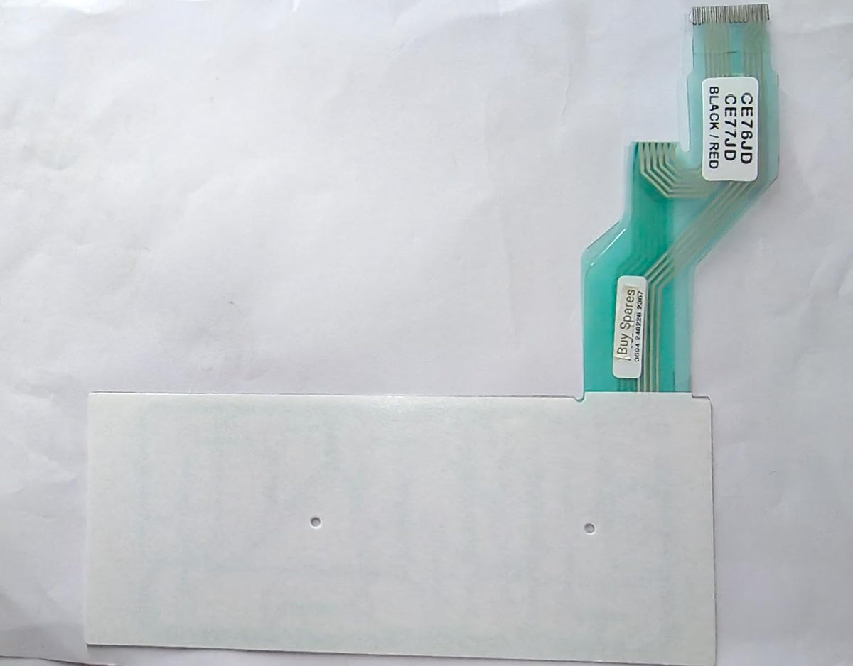 Buy Spares Microwave Oven Touch Pad Compatible with Samsung CE76JD, CE77JD, Black BS1237