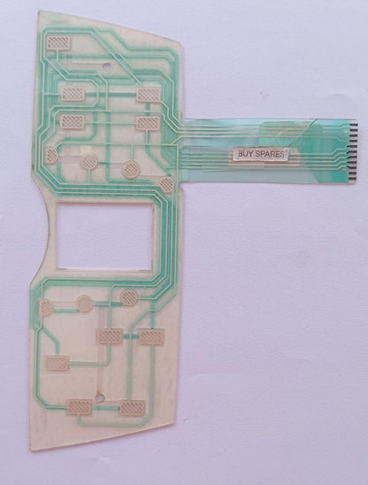 BUY SPARES Microwave Oven Touch Keypad Membrane Compatible with LG MC767, MC7648WSH BS1196