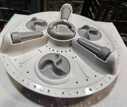 BUY SPARES Washing Machine Pulsator Compatible with G.o.d.r.e.j, 3 Roller and 3 Flower, Round Shaft, 33 cm BS1194