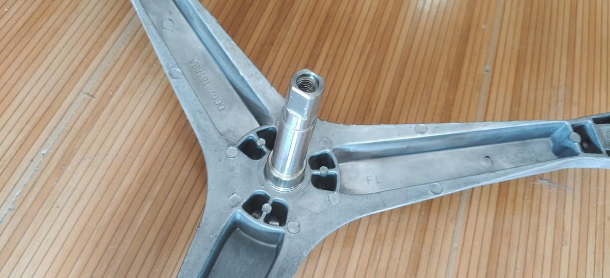 BUY SPARES Washing Machine Drum Spider for S.a.m.s.u.n.g.e 5.5kg & 6kg Models, Durable Replacement Hub, Compatible with 6204/6203 Bearings BS1327