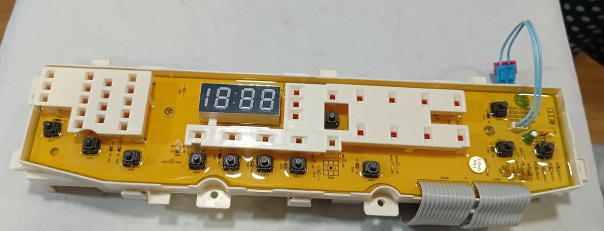 BUY SPARES Washing Machine PCB, 12 Button with Side Display, Compatible with Samsung, 220V, Model DC92-00752A BS1053