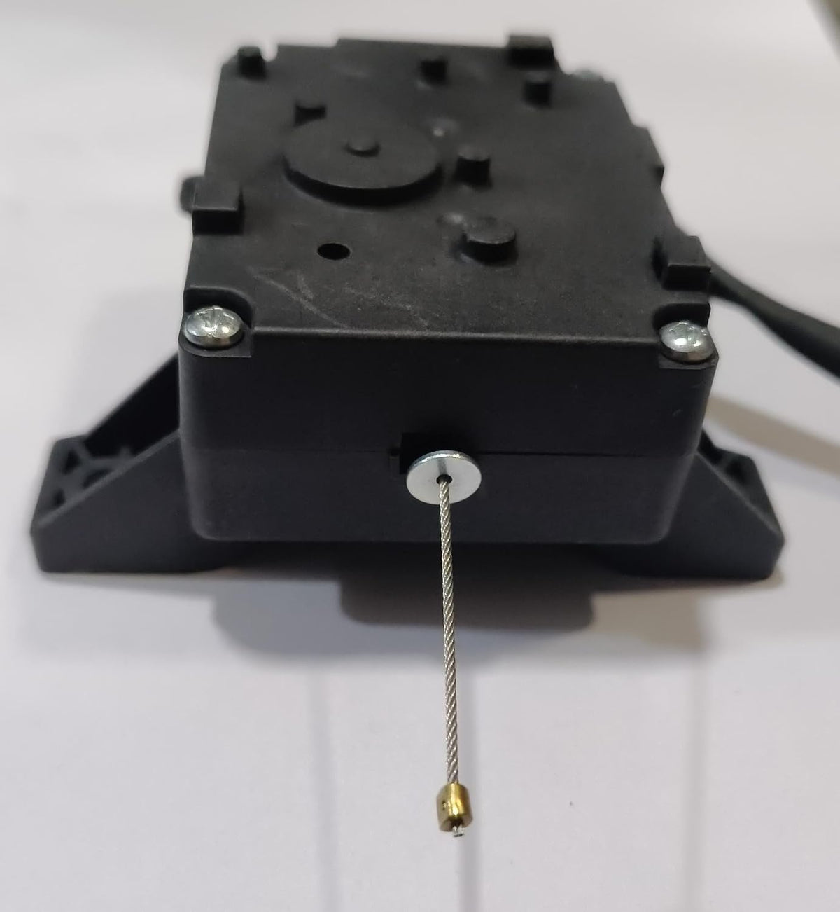 BUY SPARES Top Load Washing Machine Drain Motor compatible with Voltas Beco Model PQD-701, AC 220-240V, Black BS1137