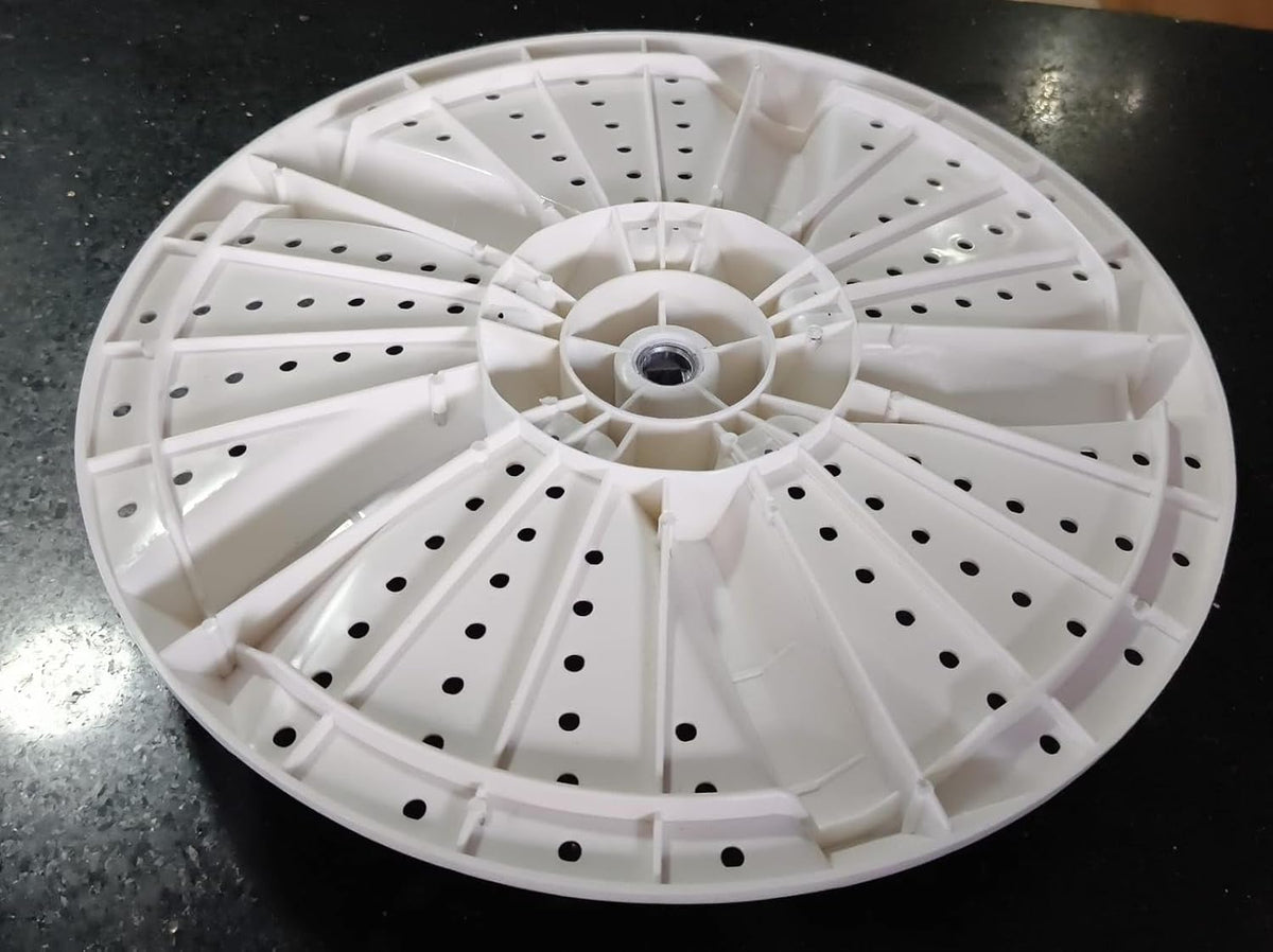 Buy Spares Washing Machine Pulsator Compatible for Lloyd | Square Shaft | White | 31 cm Diameter | Durable Replacement Part BS1067