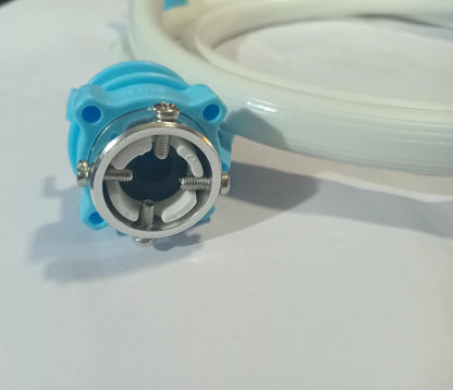 BUY SPARES Inlet Pipe for Fully Automatic Washing Machine, 1.5 Metre Length, with Blue Connectors BS1359