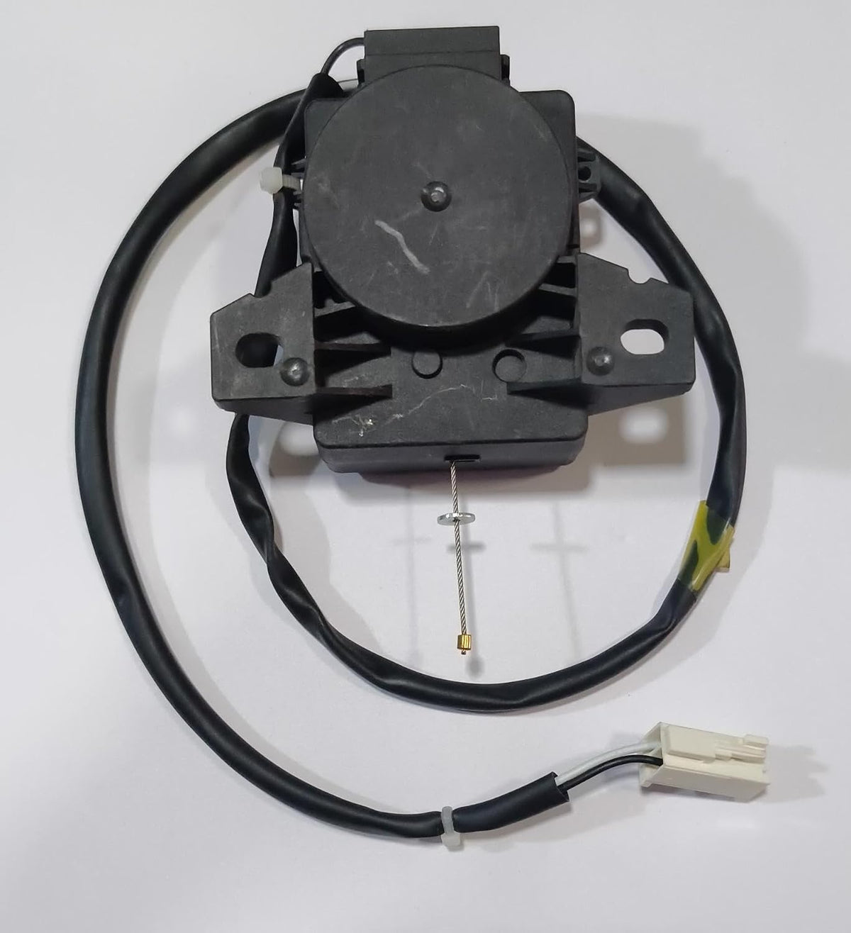 BUY SPARES Top Load Washing Machine Drain Motor compatible with Voltas Beco Model PQD-701, AC 220-240V, Black BS1137