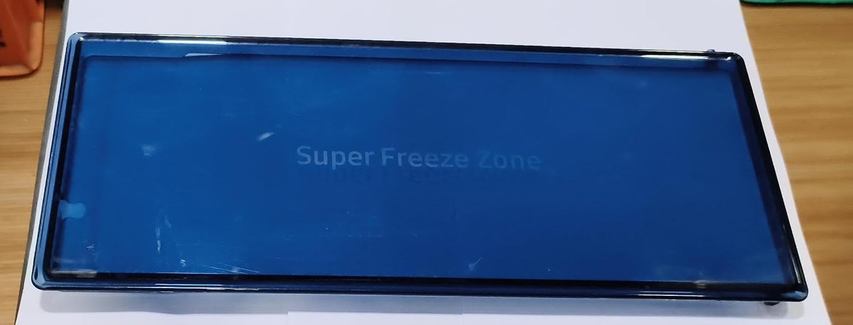 BUY SPARES Refrigerator Freezer Super Freeze Zone Cover Door Compatible with Samsung DA63-11251A, Blue, 43 x 18 cm BS1357