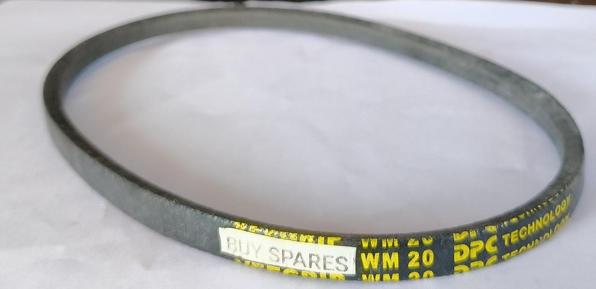 Buy Spares Washing Machine Drive Belt, Black, compatible with W.H.I.R.L.P.O.O.L WM20 BS1034