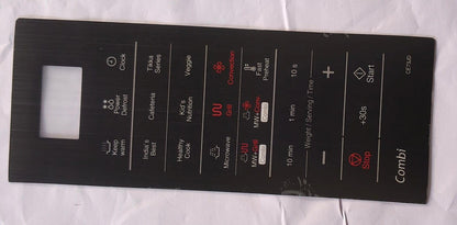 BUY SPARES Microwave Oven Touch Keypad, Black, Compatible with Samsung CE73JD BS1242
