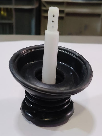 BUY SPARES Washing Machine Drain Bellow, Black, compatible with Whirlpool Semi Automatic Washing Machine, with Metal Spring BS1426