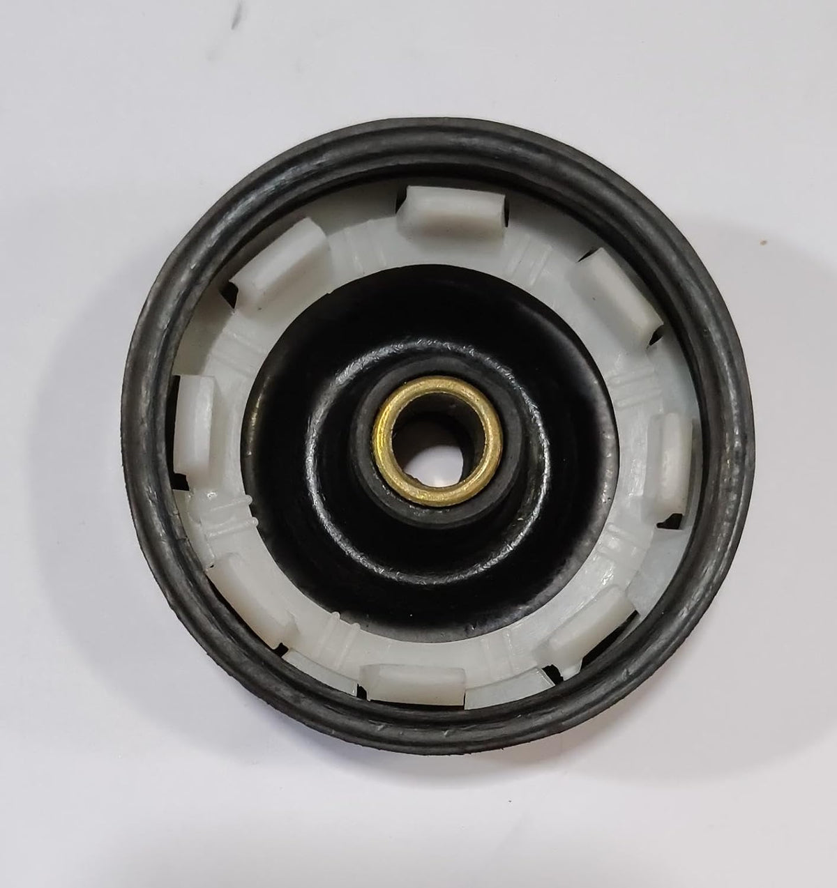 Buy Spares Washing Machine Spin Buffer Compatible with LGE Semi Automatic Washing Machine, Black, 9 cm Diameter BS1077