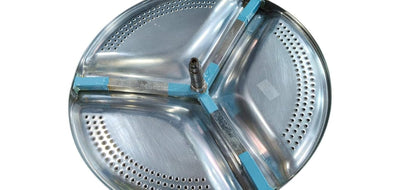 BUY SPARES Stainless Steel Washing Machine Drum Spider Compatible for I.F.B.E 6.5kg Front Load Models, Durable Replacement Hub,6205 & 6204 bearing Size I.F.B.E Ultra ( DIVA AQUA SX RPM 800) BS1082