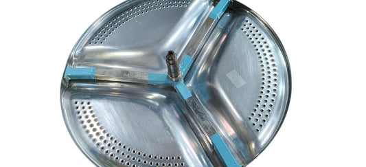 BUY SPARES Stainless Steel Washing Machine Drum Spider Compatible for I.F.B.E 6.5kg Front Load Models, Durable Replacement Hub,6205 & 6204 bearing Size I.F.B.E Ultra ( DIVA AQUA SX RPM 800) BS1082