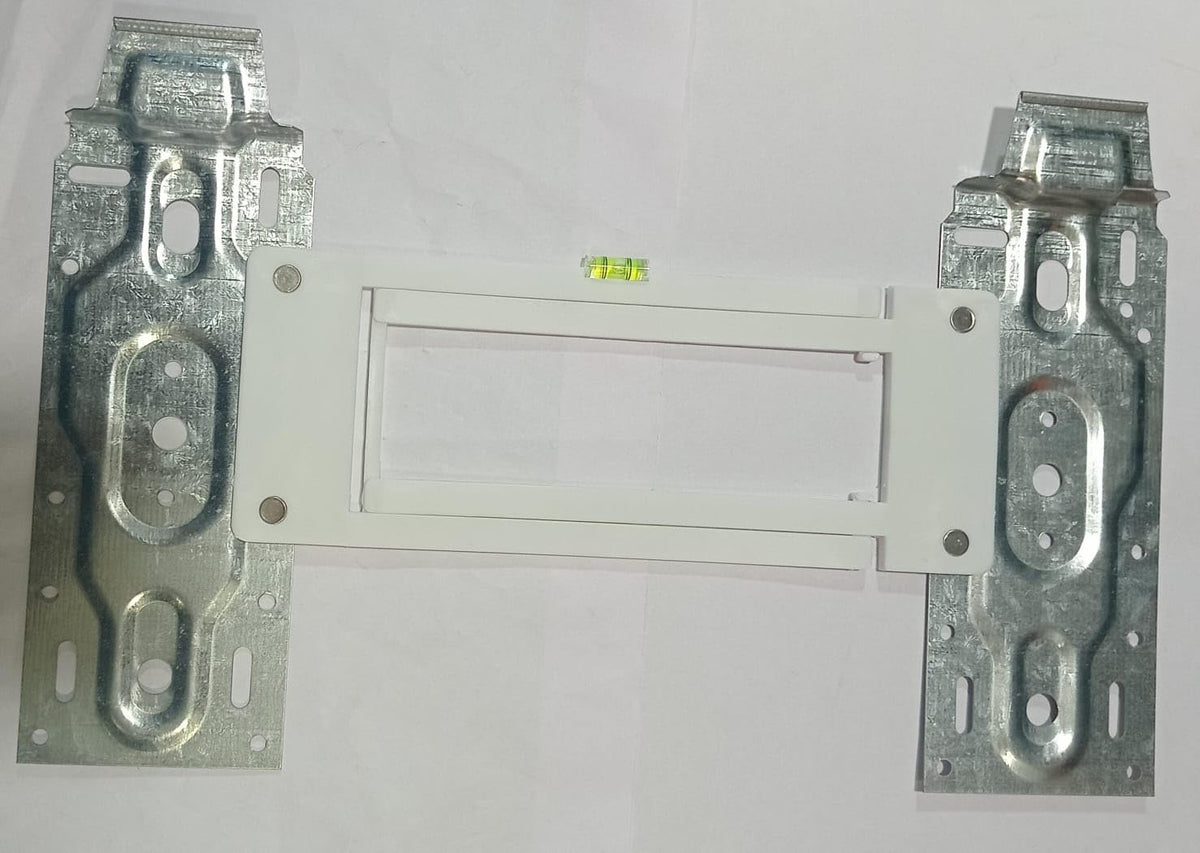 BUY SPARES Universal AC Indoor Unit Mounting Plate with Level Indicator, Adjustable Width BS1014