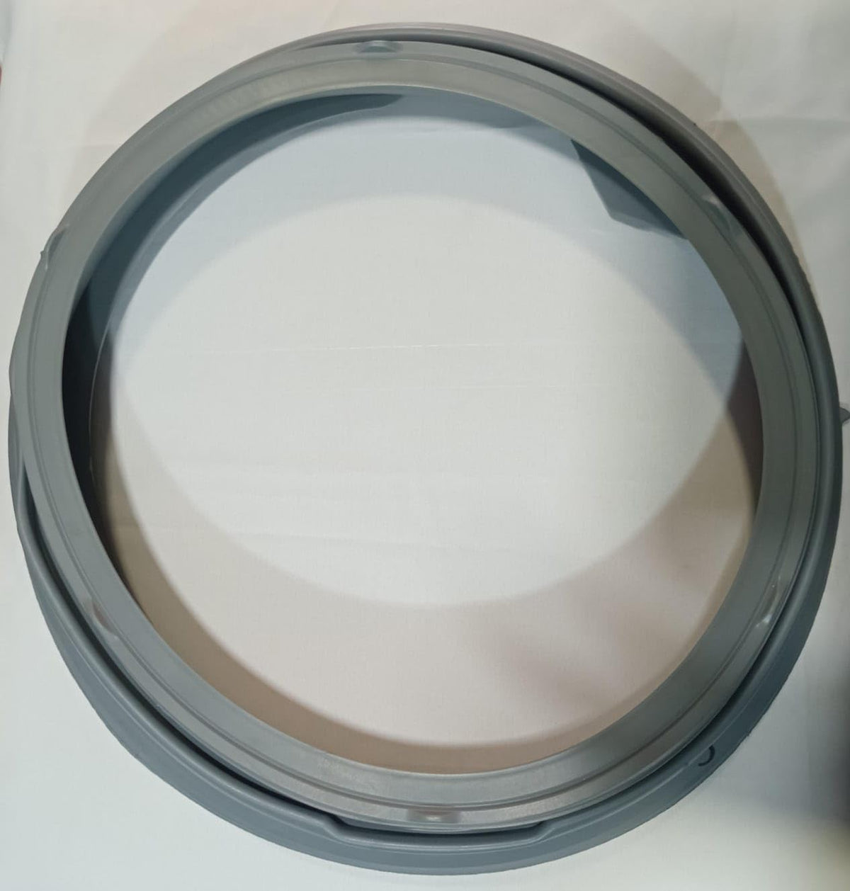 BUY SPARES Door Boot Gasket Seal Compatible with L.G.E Direct Drive 5.5 Kg Washing Machines, Grey Rubber, Part No. 4986EN1001A BS1030