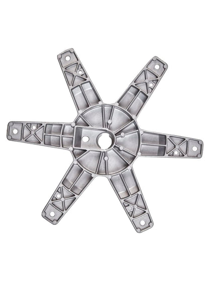 BUY SPARES Compatible 4-Pin Drum Spider Hub Type-4 Compatible with W.h.i.r.l.p.o.o.l Washing Machine, 6kg Top Load Fully Automatic, Replacement Spare Part with Saddle and Bolt BS1286