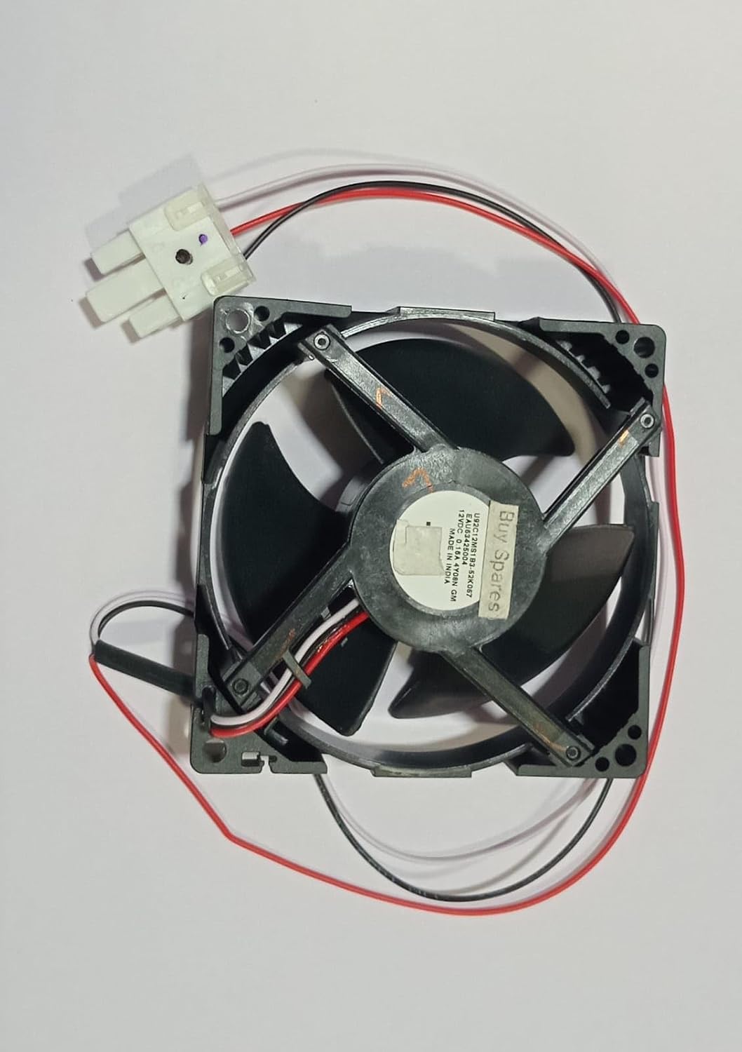 Brushless Cooling Fan, DC 12V, 3-Wire Connector, Replacement for Computer, Power Supply and Electronic Devices BS1356