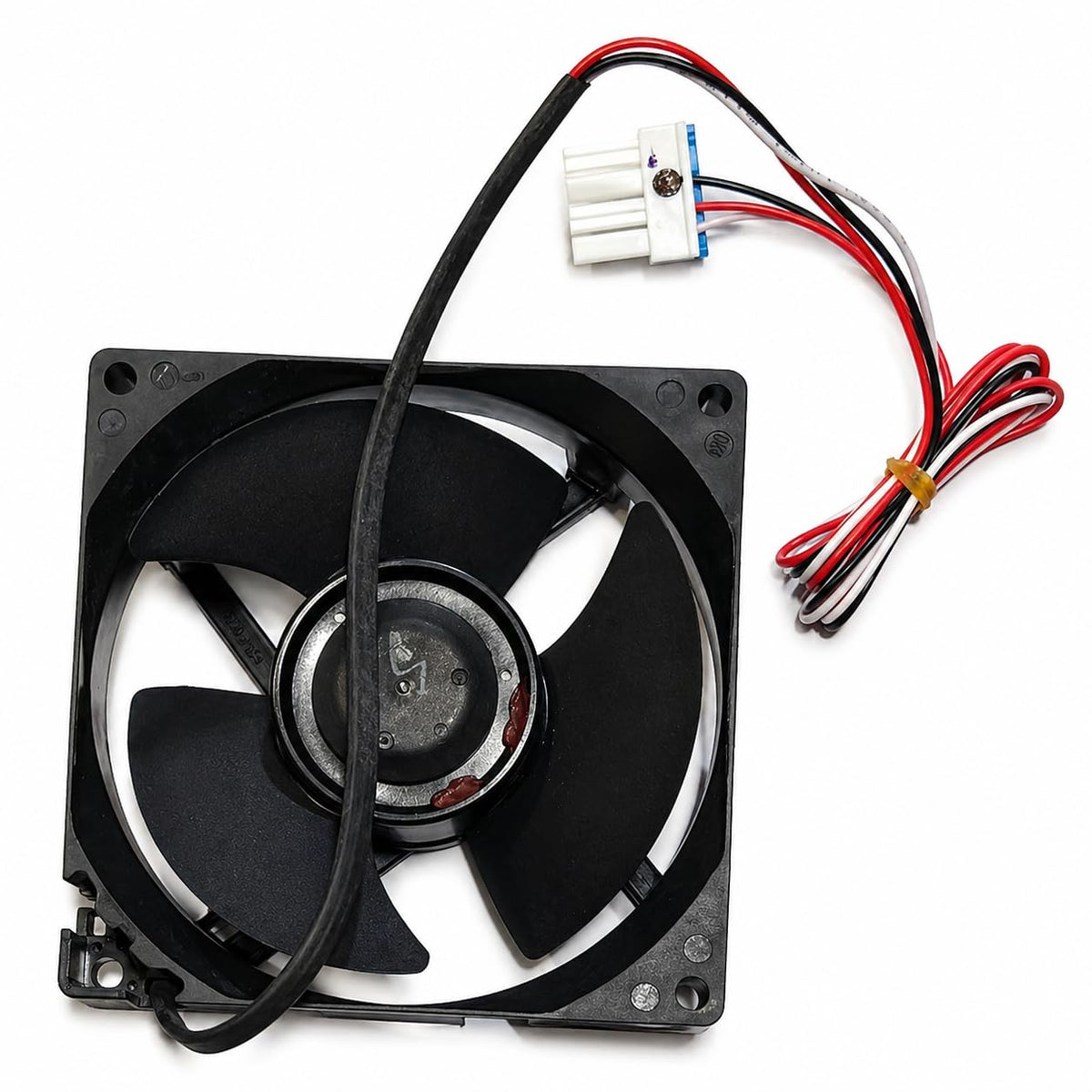 BUY SPARES DC Refrigerator Cooling Fan Motor, 9x9 cm, Square, compatible with LG Refrigerators, with Small Jack Connector BS1055