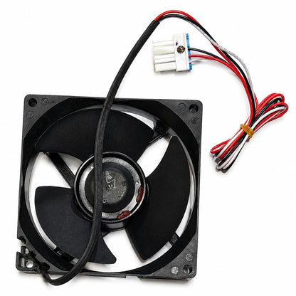 BUY SPARES DC Refrigerator Cooling Fan Motor, 9x9 cm, Square, compatible with LG Refrigerators, with Small Jack Connector BS1055