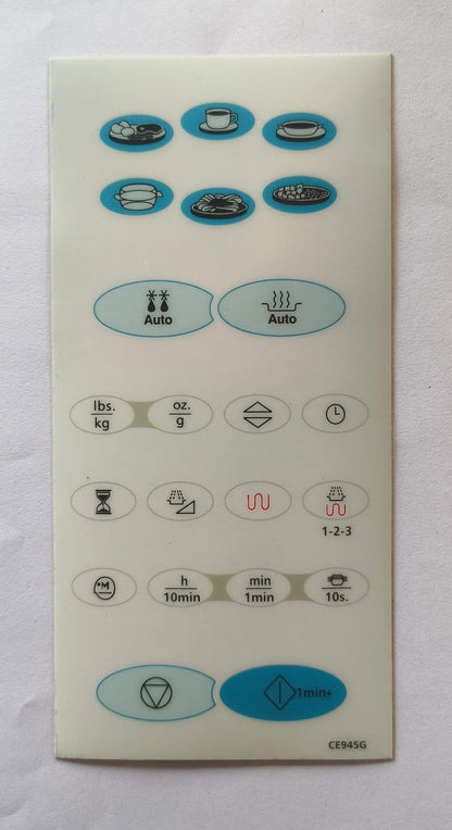 Buy Spares Microwave Oven Touchpad Compatible with LG CE945G, Replacement Control Panel Membrane BS1141