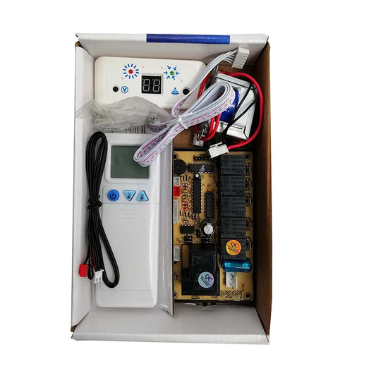 BUY SPARES QD-U08C Universal AC Remote Control Circuit Board System, Multicolor Replacement Kit for Air Conditioner Remote Compatibility.Suitable for All Non invertor Model with AC idu Motor. BS1344