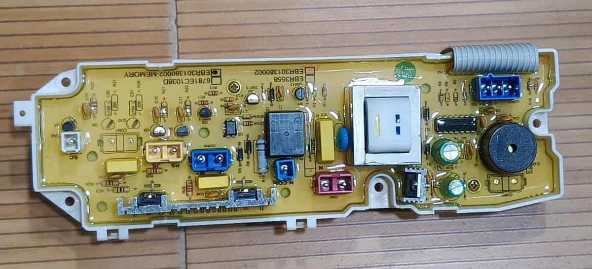BUY SPARES L.G.E Top Load Washing Machine PCB Control Board, 4 Button, Model EBR301380002, Replacement Part.Match Before Buying. BS1391