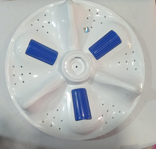 BUY SPARES Washing Machine Pulsator Compatible with Samsung, White and Blue, Plastic Replacement Part BS1375