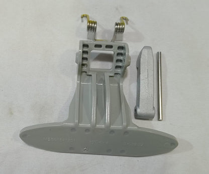 BUY SPARES Washing Machine Door Handle Replacement Kit, Grey, 7 cm x 10 cm, Compatible with LG, Includes Hinge, Spring, and Pin BS1230