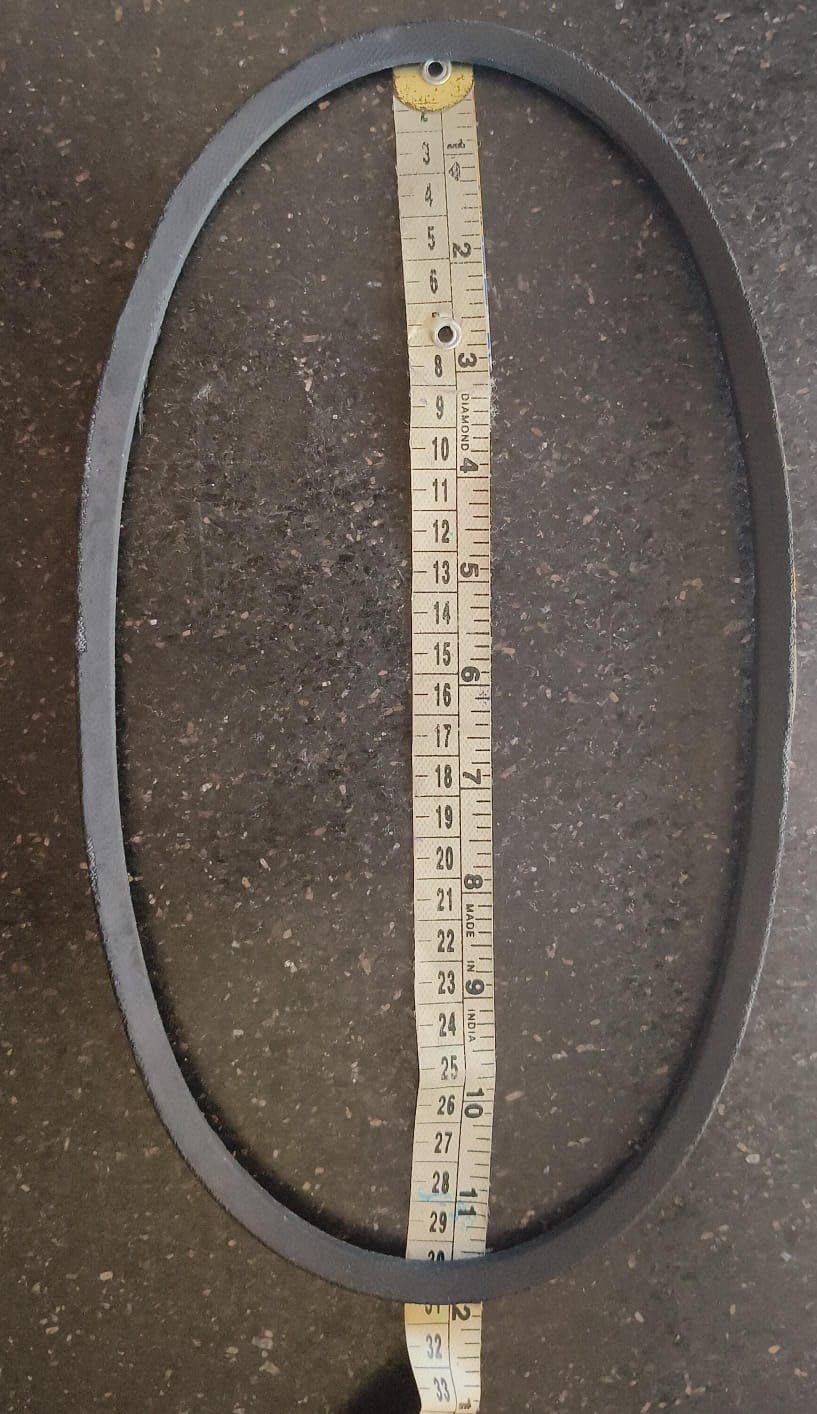 BUY SPARES Washing Machine Belt, WM 762, Neoprene Jacketed, Anti Static, compatible with V.I.D.E.O.C.O.N BS1128