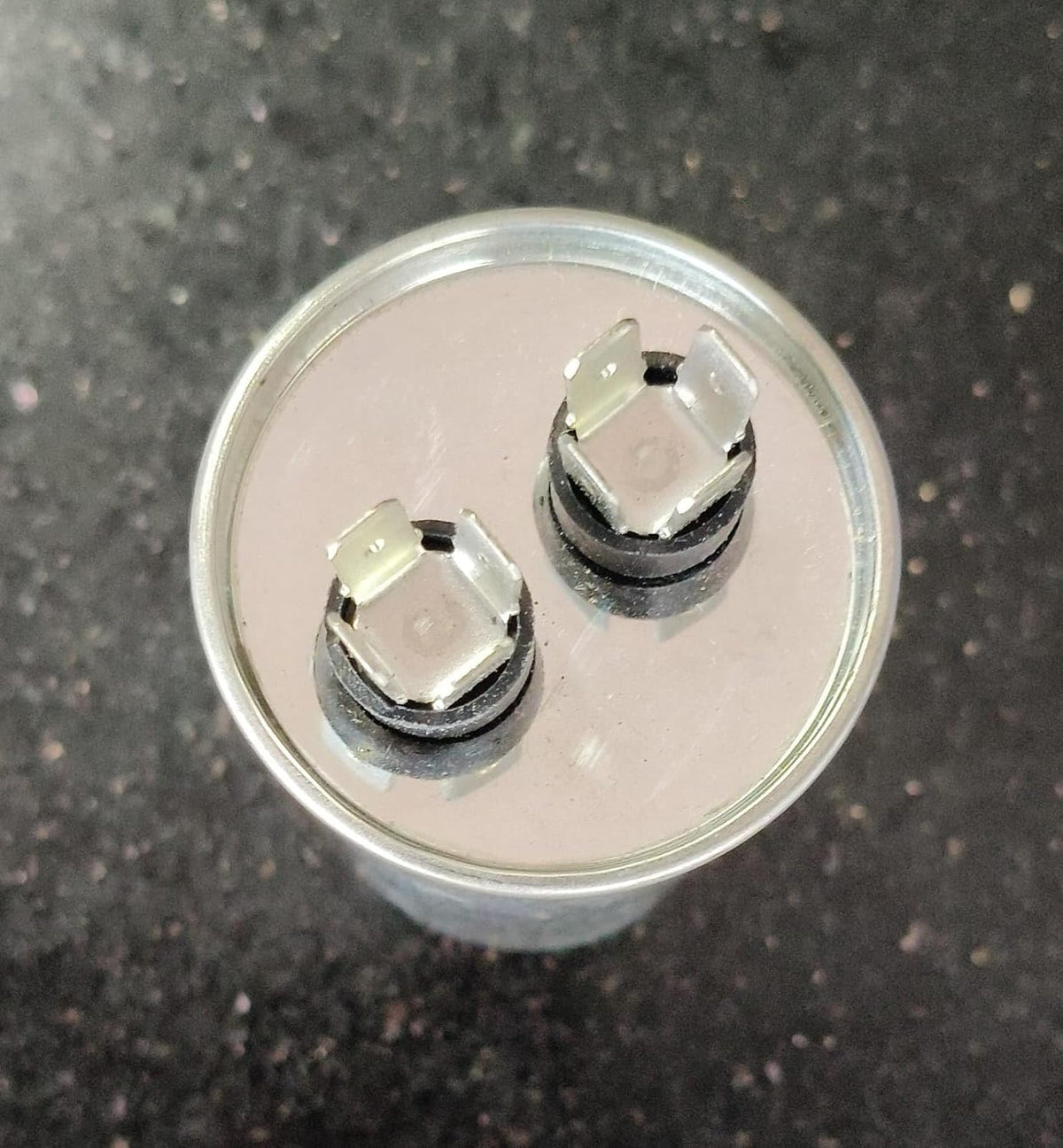 BUY SPARES AC Motor Run Capacitor, 60µF ±5%, 450VAC, 50/60Hz, PU Resin, ISI Certified BS1076