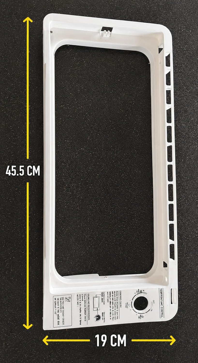 Buy Spares Refrigerator Freezer Door Frame compatible with S.A.M.S.U.N.G Refrigerator, White, 45.5 x 19 cm BS1360