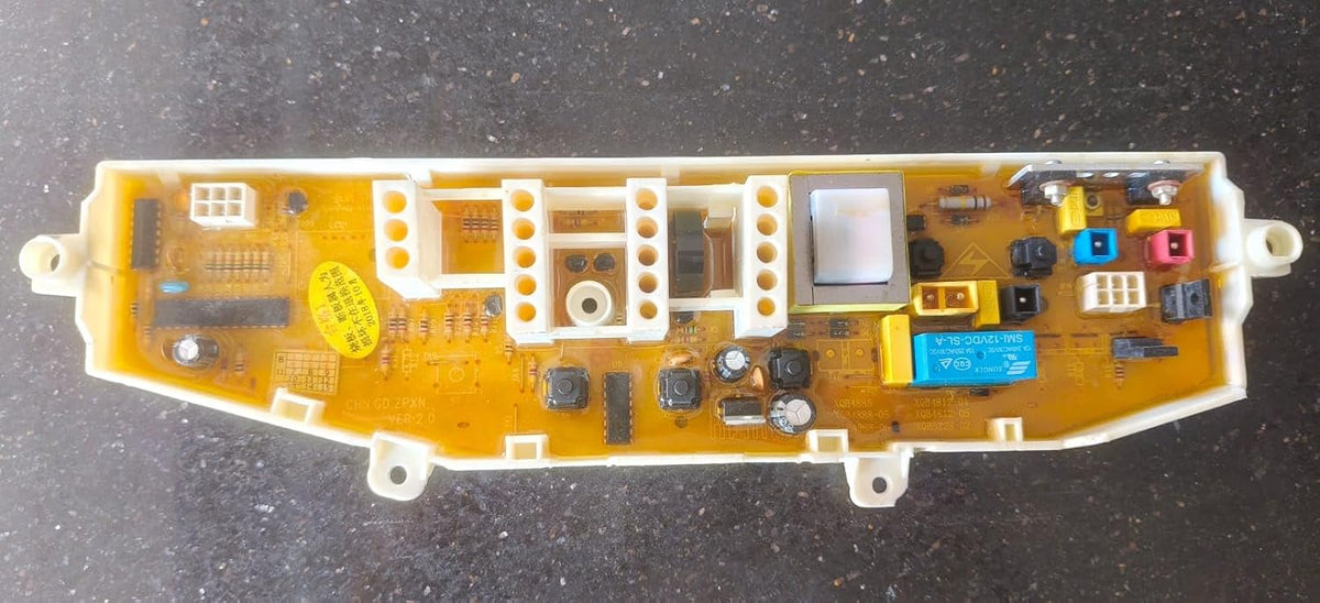 Buy Spares Top Load Washing Machine PCB Board DC92-00163C, DC92-00389 A 4 Button, Replacement Motherboard compatible for   S.a.m.s.u.n.g Washing Machine. BS1442