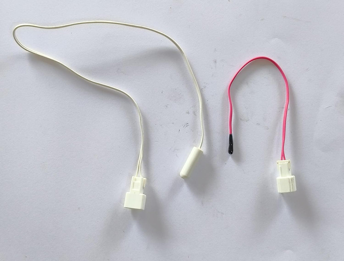 BUY SPARES Refrigerator Temperature Sensor compatible with Hitachi, Replacement Part with Connector BS1103