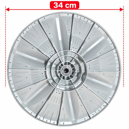 BUY SPARES Washing Machine Pulsator Compatible with LG, Replacement Spare Part, White, Semi Automatic BS1229