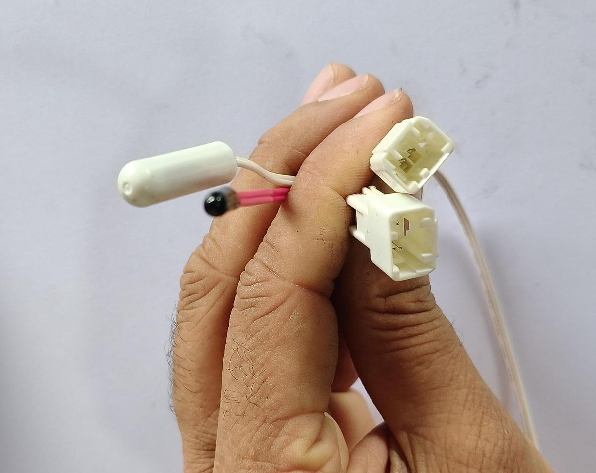 BUY SPARES Refrigerator Temperature Sensor compatible with Hitachi, Replacement Part with Connector BS1103