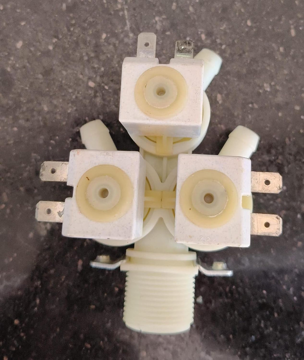 BUY SPARES 3 Way Inlet Valve compatible with I.F.B Washing Machine, 220-240V, Replacement Spare Part BS1273