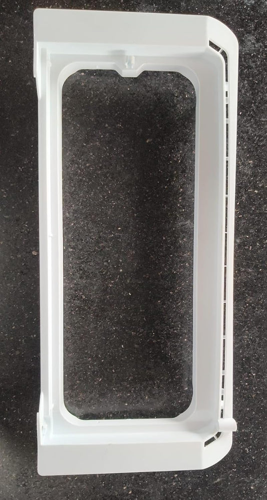 BUY SPARES Refrigerator Freezer Door Shelf Frame, White, 46 x 20 cm, compatible with G.O.D.R.E.J New Neo White Edge Pro BS1011