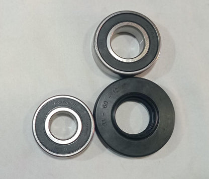 BUY SPARES Bearings and Oil Seal Kit compatible with IFB Elena Front Load Washing Machine, Seal Number 31-60-12, Bearings 6205 and 6204 BS1172