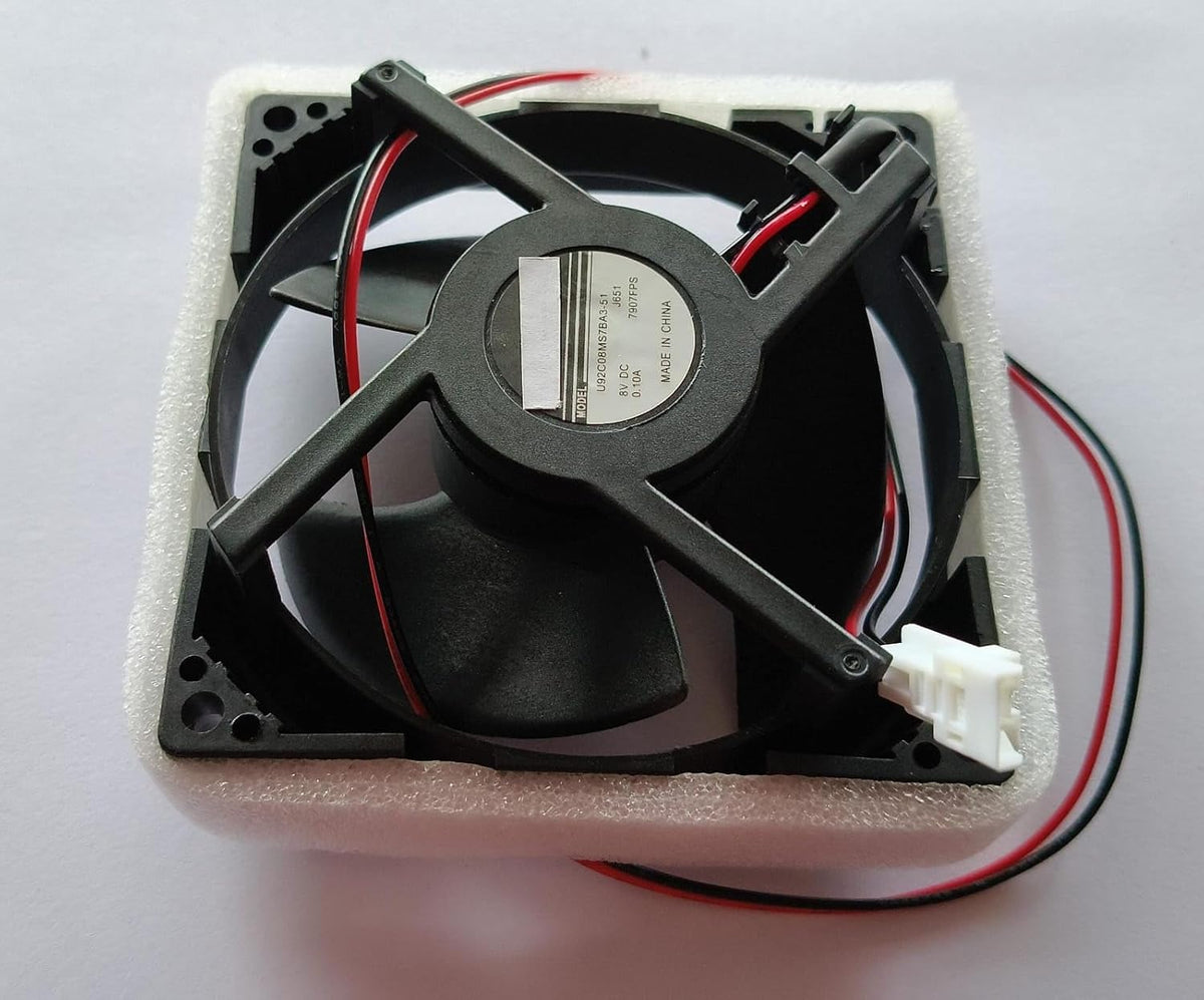 BUY SPARES Refrigerator DC Fan Motor, 8V, 10x10 cm, compatible with Panasonic. BS1310