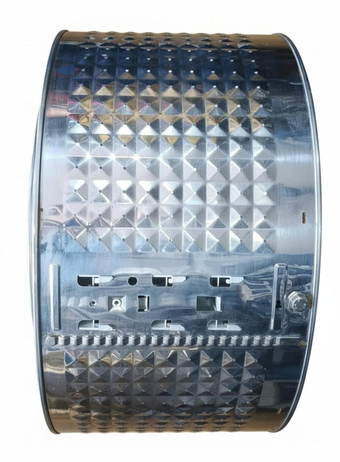 BUY SPARES Stainless Steel Washing Machine Drum Spider with Triangle Drum Shaft, 5.5kg-6kg Capacity, 6204/6203 Bearing, Compatible with Samsung, 2 Years Warranty (Drum NOT Included) BS1318