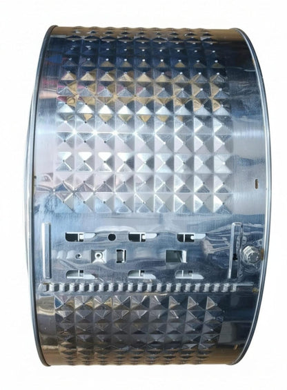 BUY SPARES Stainless Steel Washing Machine Drum Spider with Triangle Drum Shaft, 5.5kg-6kg Capacity, 6204/6203 Bearing, Compatible with Samsung, 2 Years Warranty (Drum NOT Included) BS1318