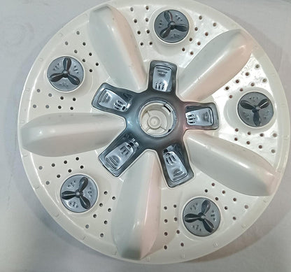 BUY SPARES Washing Machine Pulsator compatible with Videocon, Square Shaft, White BS1304