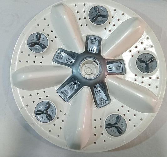 BUY SPARES Washing Machine Pulsator compatible with Videocon, Square Shaft, White BS1304