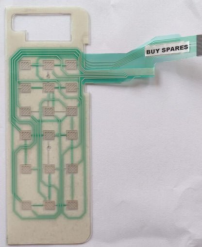 BUY SPARES Microwave Oven Touch Pad,White,Compatible with Samsung MC28H5013 BS1367
