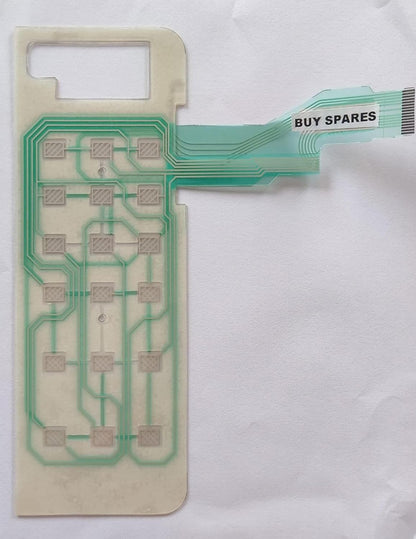 BUY SPARES Microwave Oven Touch Pad,White,Compatible with Samsung MC28H5033 BS1372