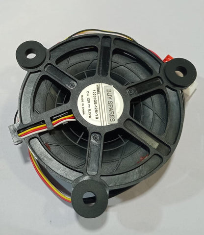 BUY SPARES Refrigerator Fan Motor, 12V 0.22A, 4 Wire, compatible with Haier, Model 10030GE-12M-YB, Small Size BS1123