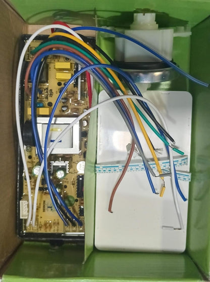 BUY SPARES Universal PCB Control Board for Top Load Washing Machine, IND6688, with LCD Display Panel and Inlet Valve BS1402