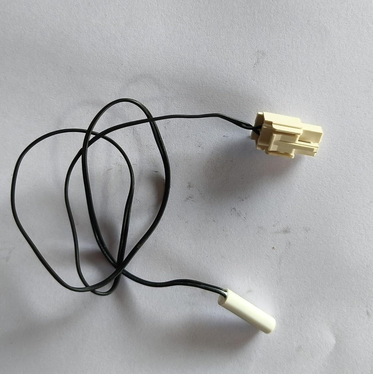 Buy Spares Refrigerator Defrost Sensor compatible with H.A.I.E.R, Black, 2 Pin Jack BS1258